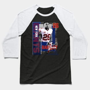 New York Giants Saquon Barkley 26 Baseball T-Shirt